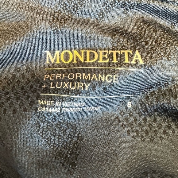 NWT Mondetta Women’s Performance Heat Gear Active Leggings Blue Camo Size Small - Picture 8 of 13